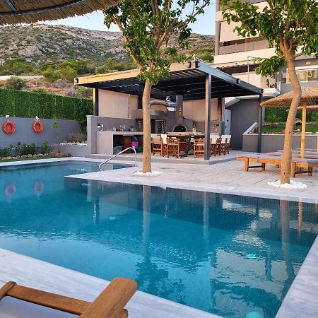 "Stergiou Luxury Apartment 2Nd Floor" Με Κοινη Πισινα Saronida Экстерьер фото