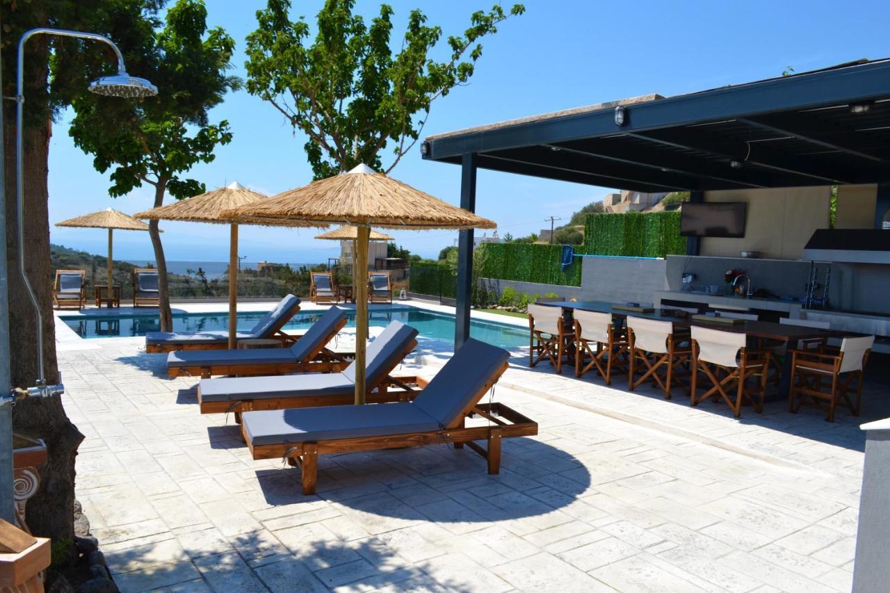 "Stergiou Luxury Apartment 2Nd Floor" Με Κοινη Πισινα Saronida Экстерьер фото