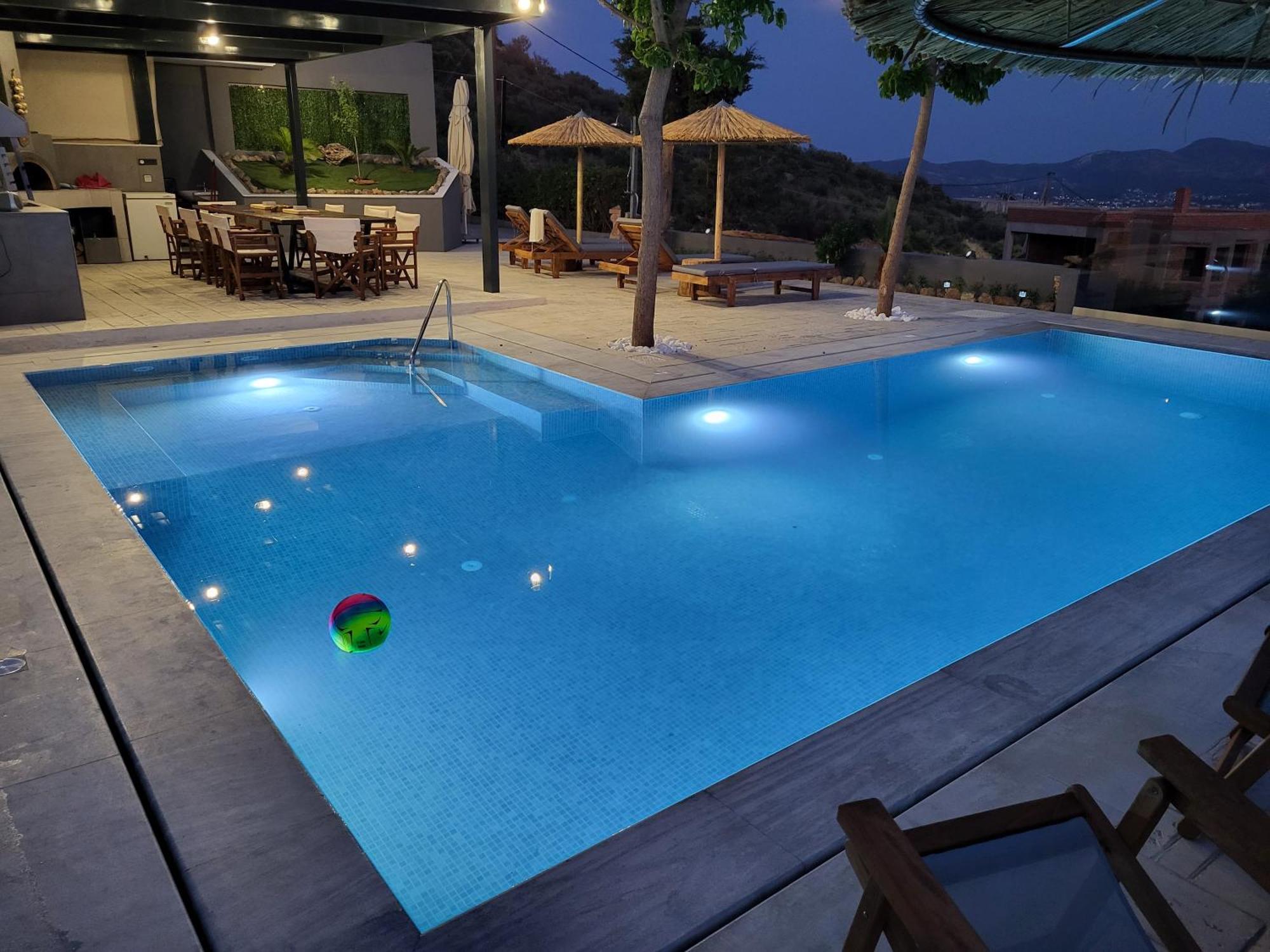 "Stergiou Luxury Apartment 2Nd Floor" Με Κοινη Πισινα Saronida Номер фото