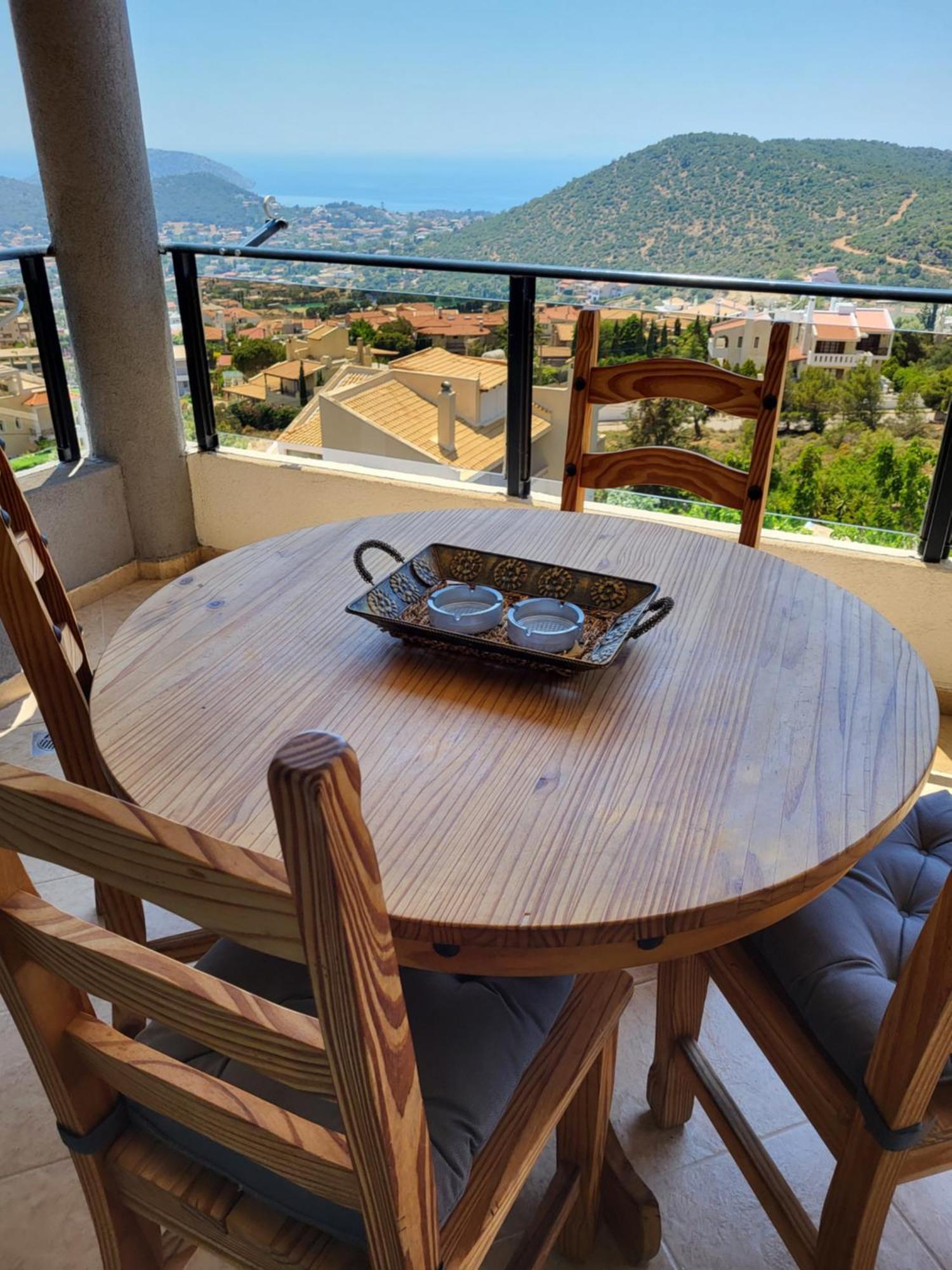 "Stergiou Luxury Apartment 2Nd Floor" Με Κοινη Πισινα Saronida Номер фото
